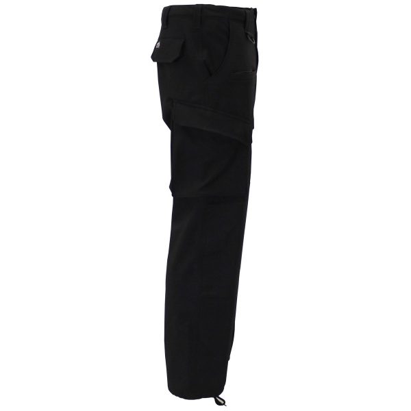 Pantaloni Soft Shell Trilaminati Impermeabili si Rezistenti la Vant Negri Lateral