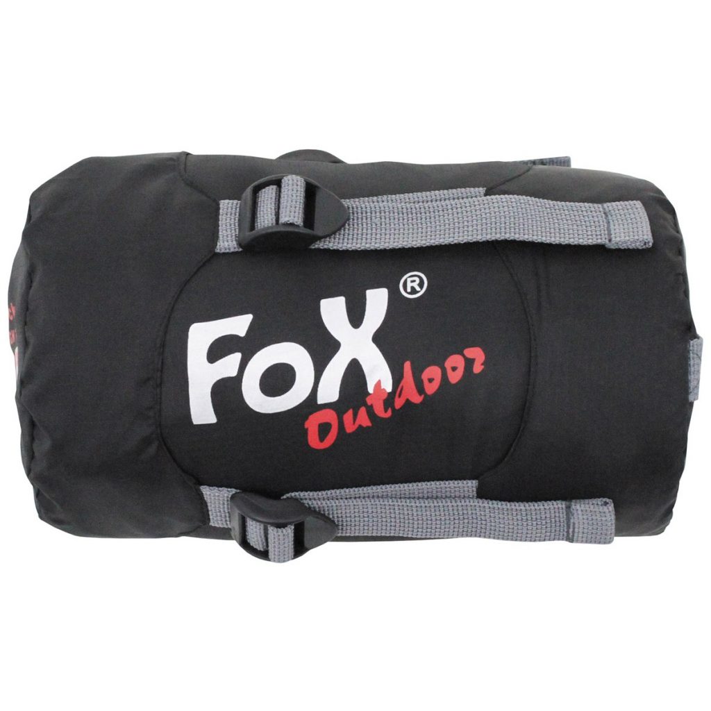 Sac de Dormit Fox-Outdoor Extralight cu Interval Minim de Folosire de +10°C si +29°C - Sac de Transport 
